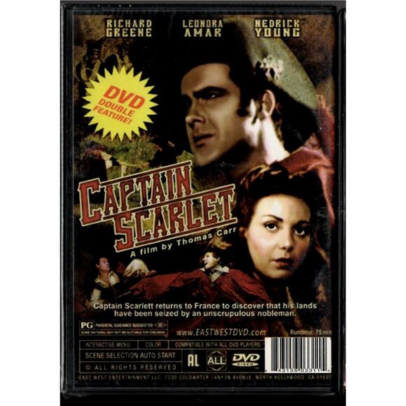 Constantine and The Cross / Captain Scarlet DVD Double Feature Entertainment - Picture 2 of 2